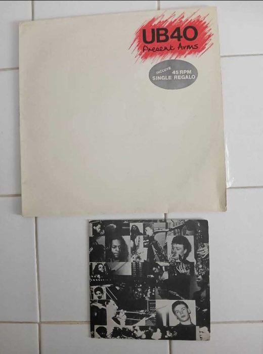 UB40 - Present Arms (LP + 7" single)