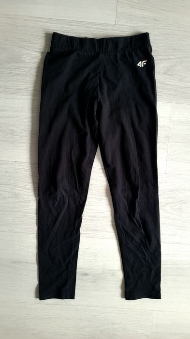Leginsy 4F czarne 140
