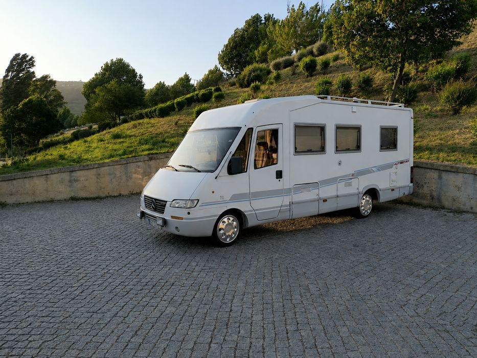 Autocaravana Mercedes caixa automática