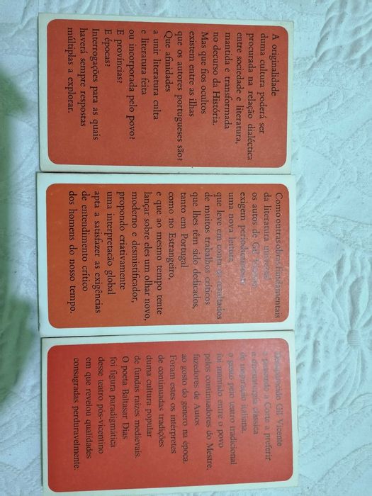 Coleção Biblioteca Breve, temática literatura, 1ª edições nº1, 67, 77