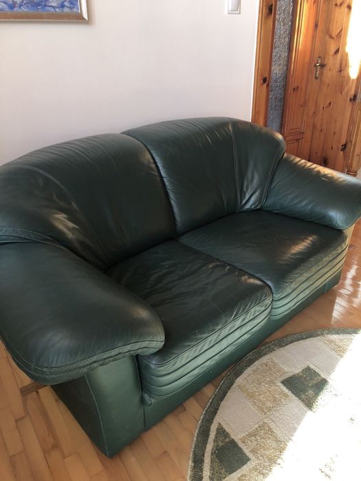 Шкіряний диван