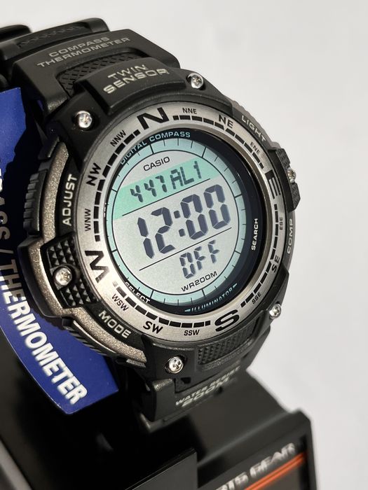 Casio SGW-100-1VCF, Годинник тактичний компас касіо часы Ø45мм