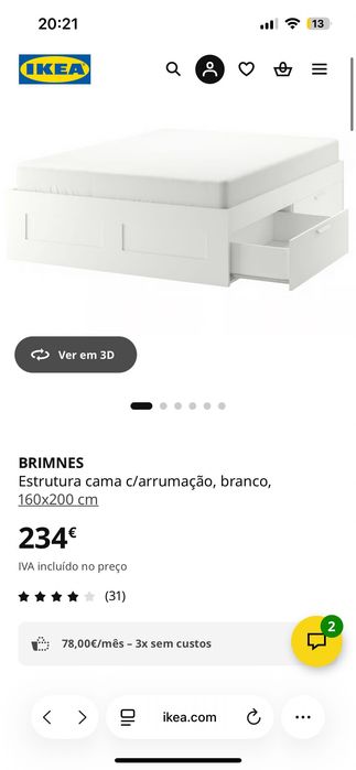 cama brimnes IKEA