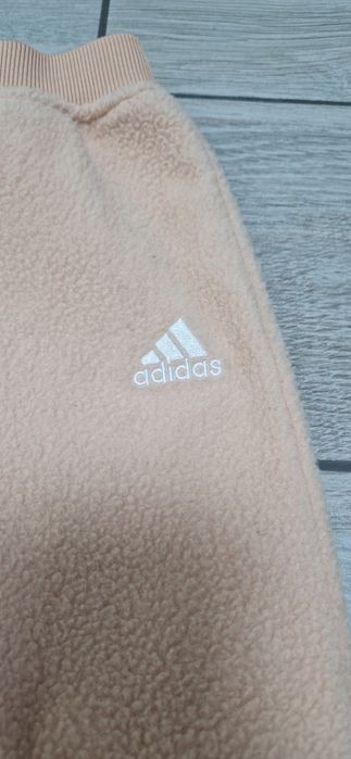 Adidas spodnie dresowe dresy sherpa