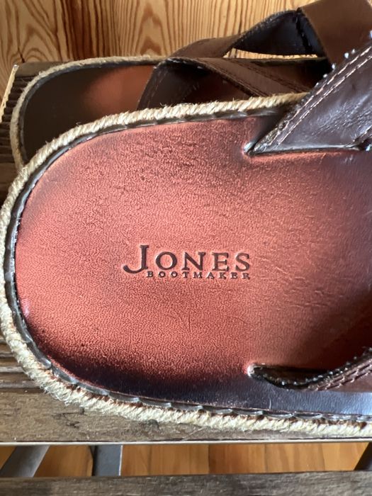Sprzedam skórzane klapki firmy JONES bootmaker rozmiar 9 43