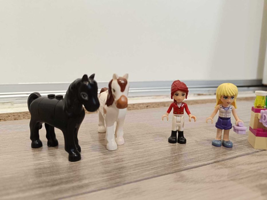 Lego Friends + biały pudel