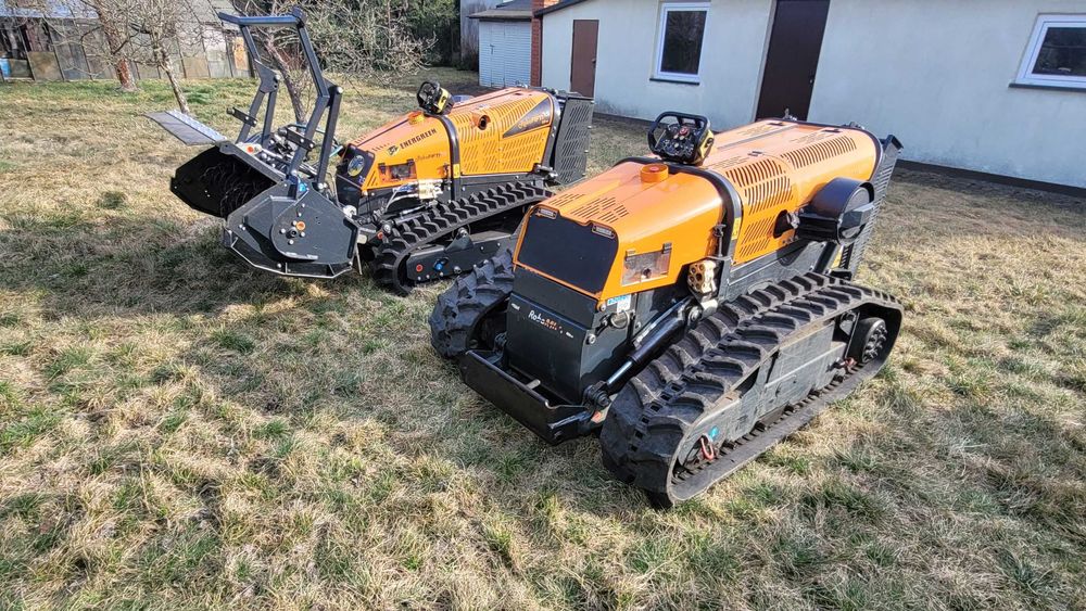 Robot gąsienicowy sterowany Energreen RoboMIDI (McConnel, FAE, Hymach)