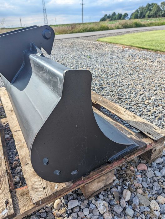 Łyżka skarpowa sztywna – 110 / 120 / 140 cm – do minikoparek 2–4 t