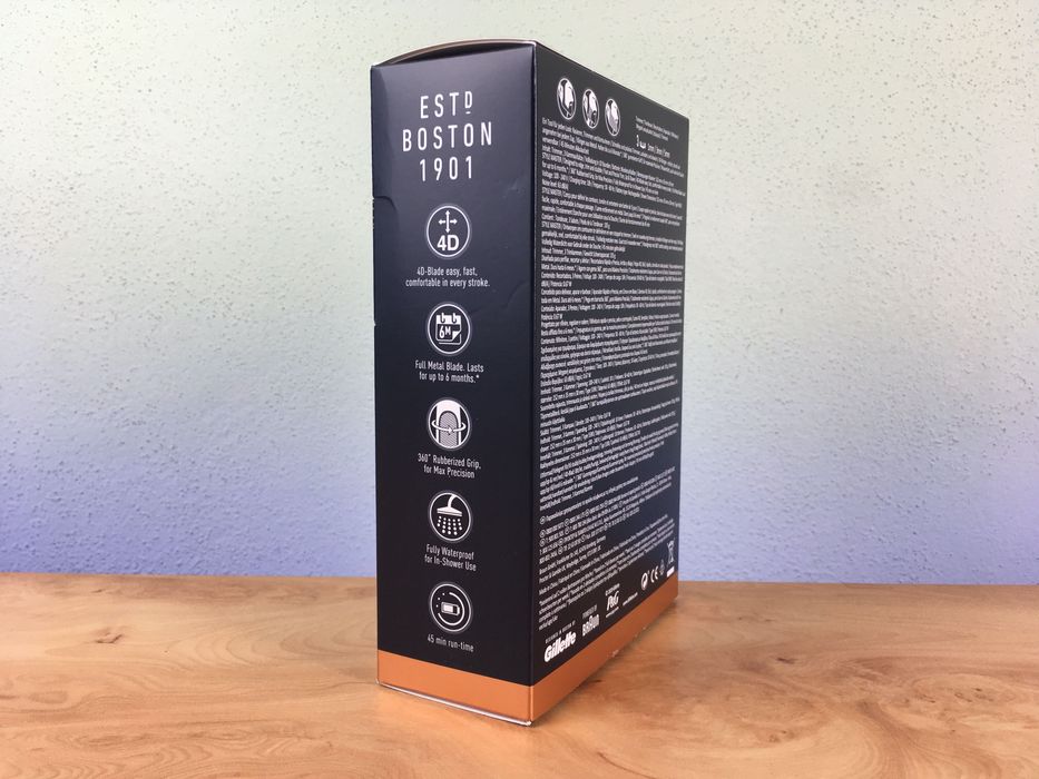 Máquina Barbear King C. Gillette + Lâmina **nova**