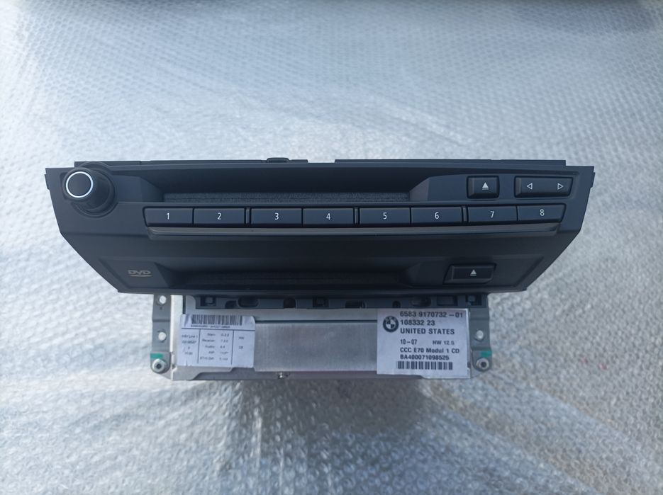 BMW  X5 E70 X6 E71 czytnik nawigacji napęd CCC DVD CD