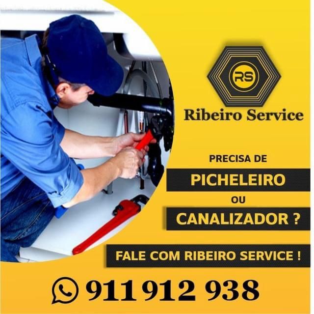 Desentupimento/Canalização/Picheleiro/Limpeza chaminés/Limpeza telhado