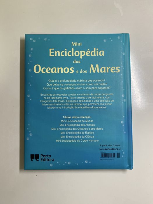 Livro “Mini Enciclopédia dos Oceanos e dos Mares”