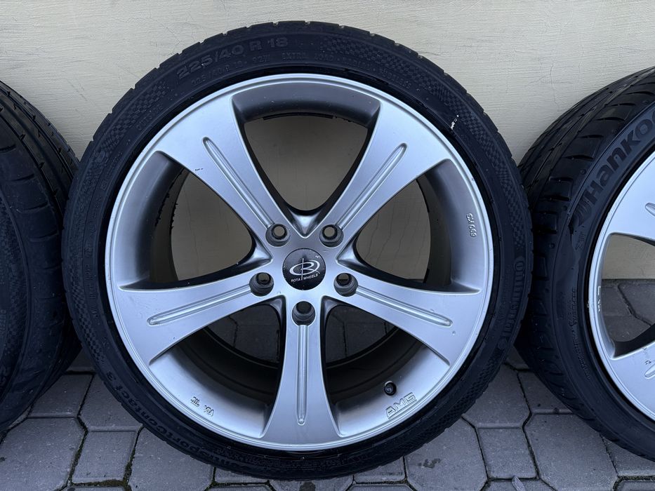Koła Alufelgi 18” 5x120 + Opony Letnie 225/40R18 BMW 3 E46 E90 5 E60