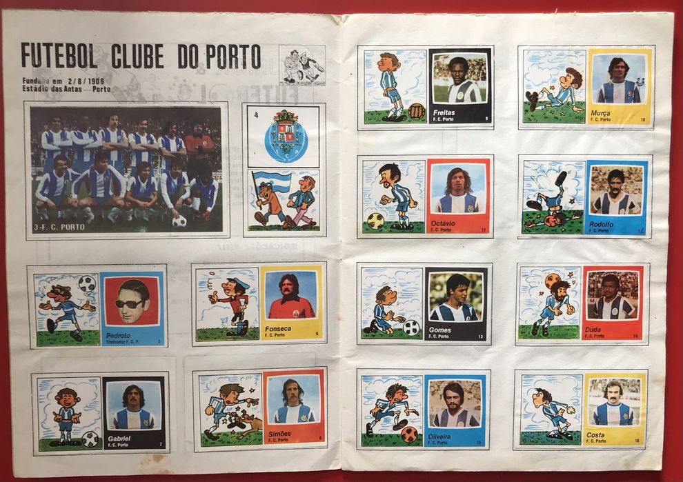 Humor & Futebol cromos completa