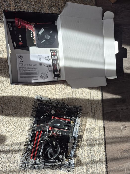 Msi b450 gaming plus max i ryzen 5 4500