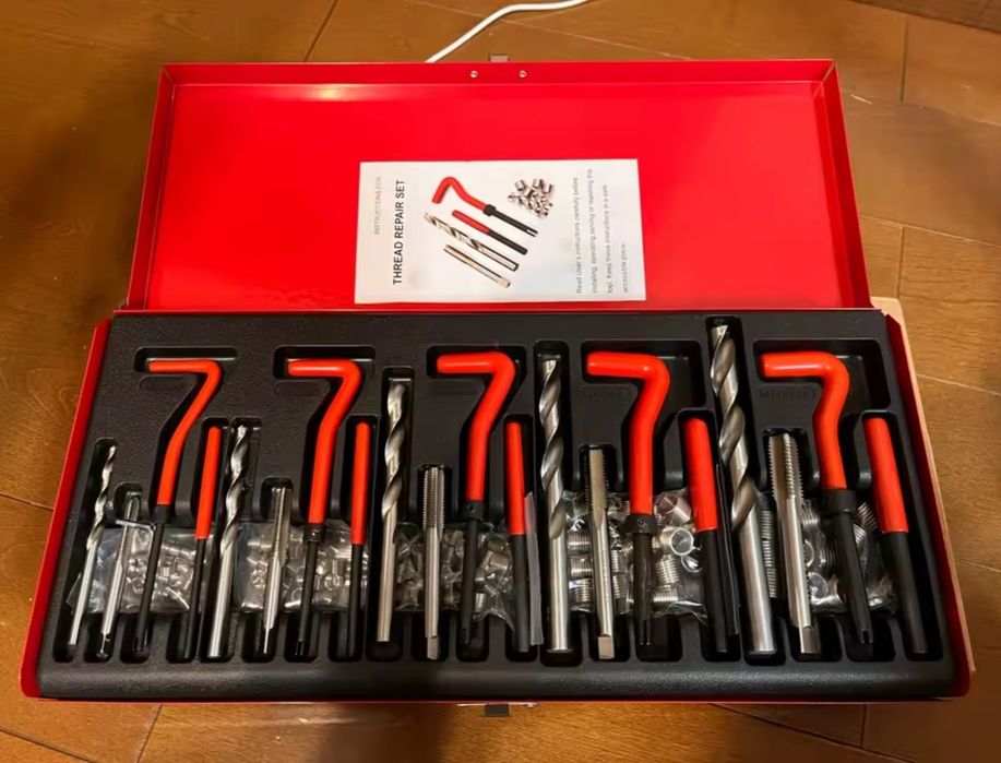 Kit reparaçao de roscas / helicoil