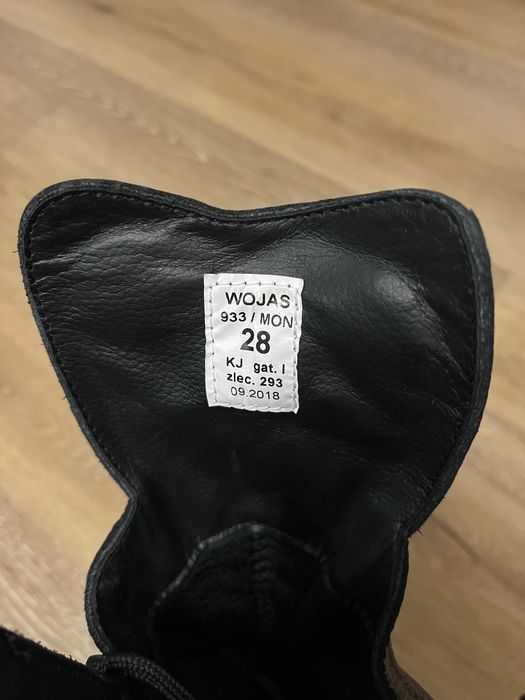 Buty zimowe Wojas skóra naturalna