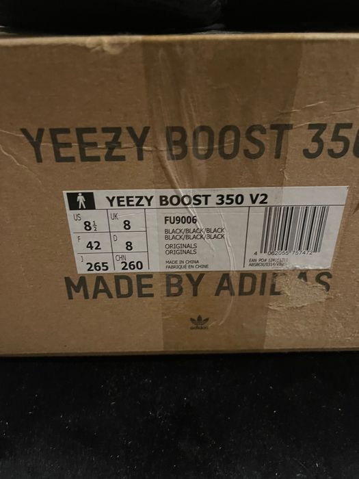 adidas Yeezy 350 static black 42