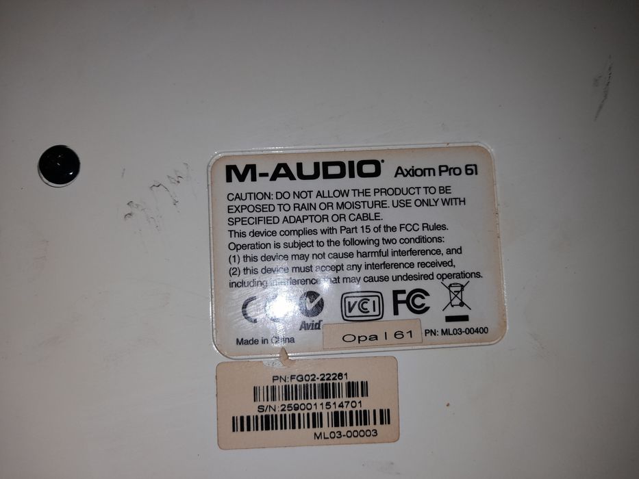 M-AUDIO Axiom Pro 61