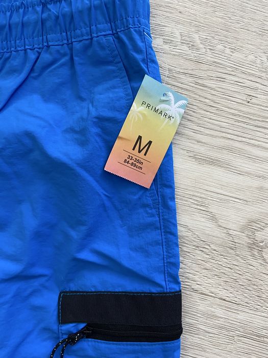 Niebieskie spodenki kąpielowe do pływania Primark