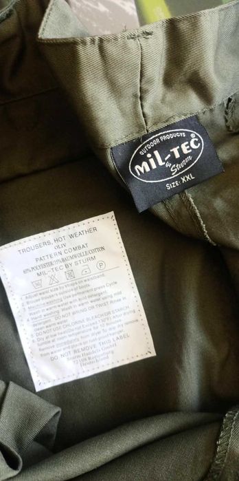 Spodnie Bojówki BDU Miltec Olive z odpinanymi nogawkami 2w1 r. XXL pas106