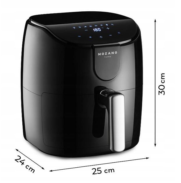 Аерофритюрниця Mozano Active Fryer AGD/FRY/01#SRE Silver