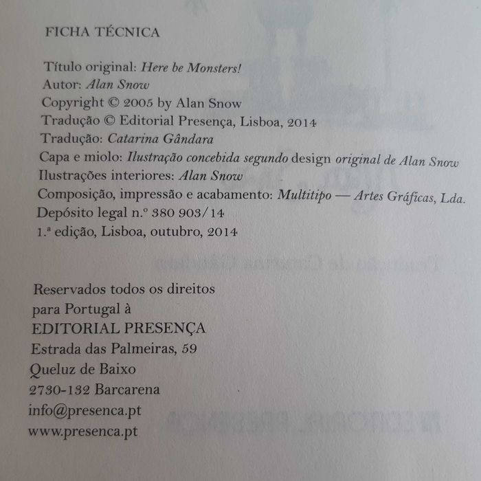 Livro Infantil Os Monstros das Caixas de Alan Snow
