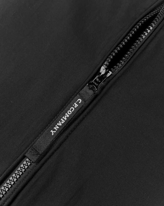 Сорочка C.P. Company Logo-Appliqued Cotton-Gabardine Jacket Black