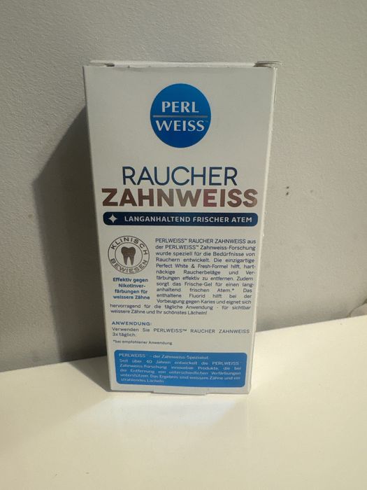 Pasta do zębów wybielająca Perl Weiß