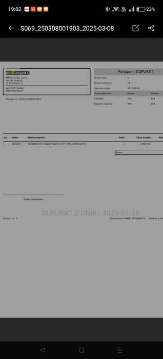 Huawei watch GT 5 pro