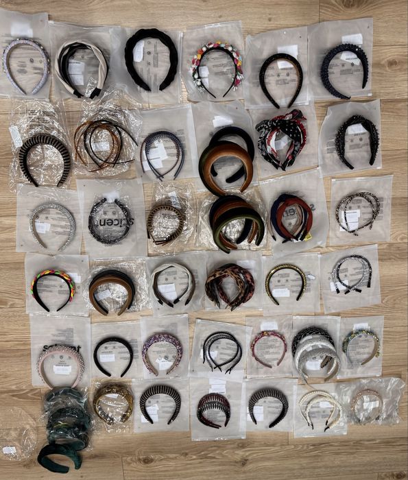 70szt opaski do włosów nowe