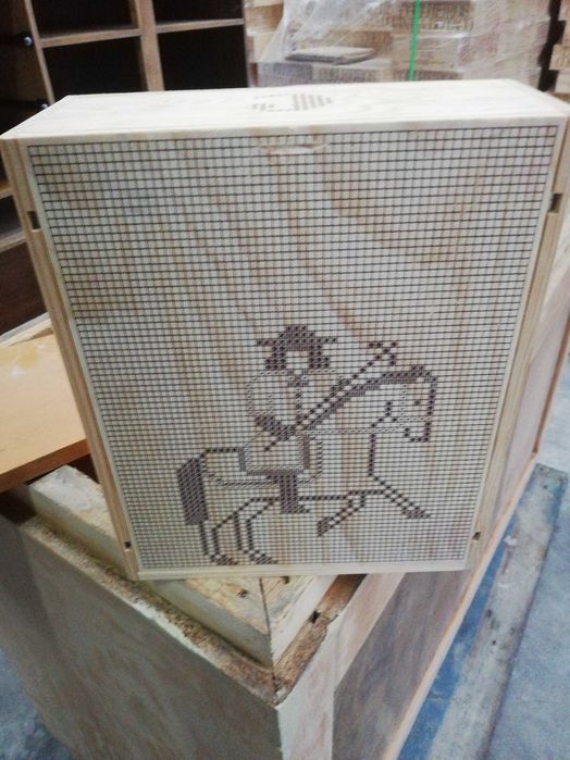 Caixas de vinho em madeira