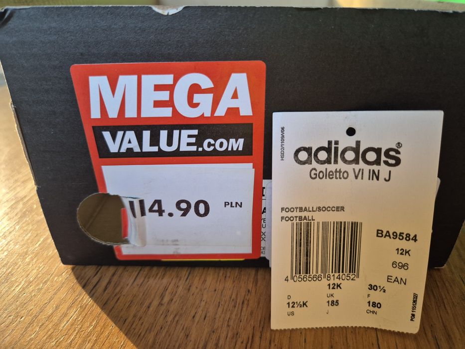 Halówki dziecięce Adidas r. 30.5 długość 18.5 cm
