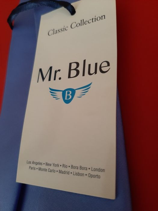 Gravata azul Mr.Blue Classic Collection