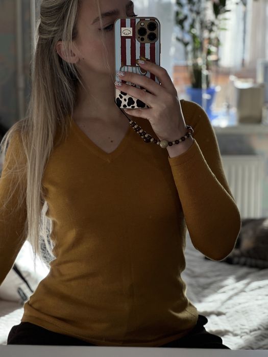 В’язаний джемпер Sevensigns — 100% мериносова шерсть — M