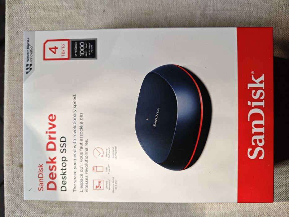 SSD накопичувач SanDisk Desk Drive 4 TB (SDSSDT40-4T00-EM25)