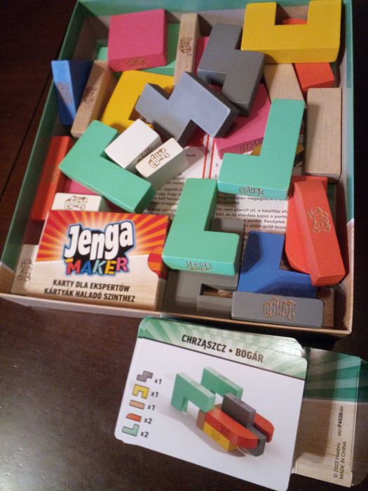 gra Jenga maker po polsku jak nowa