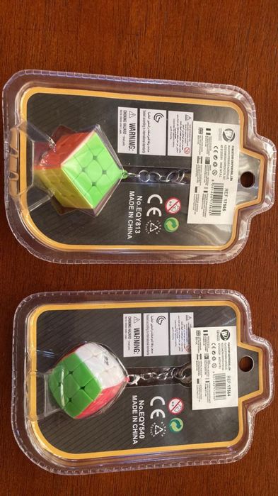 Porta chaves cubo mágico