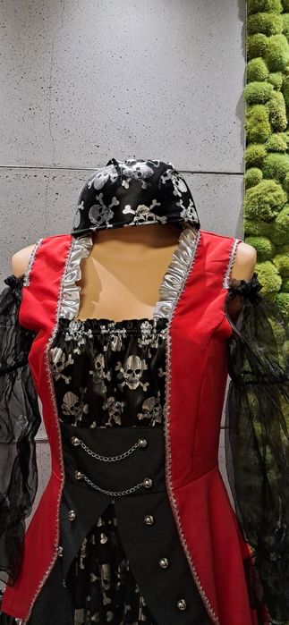 Strój przebranie kostium piratka