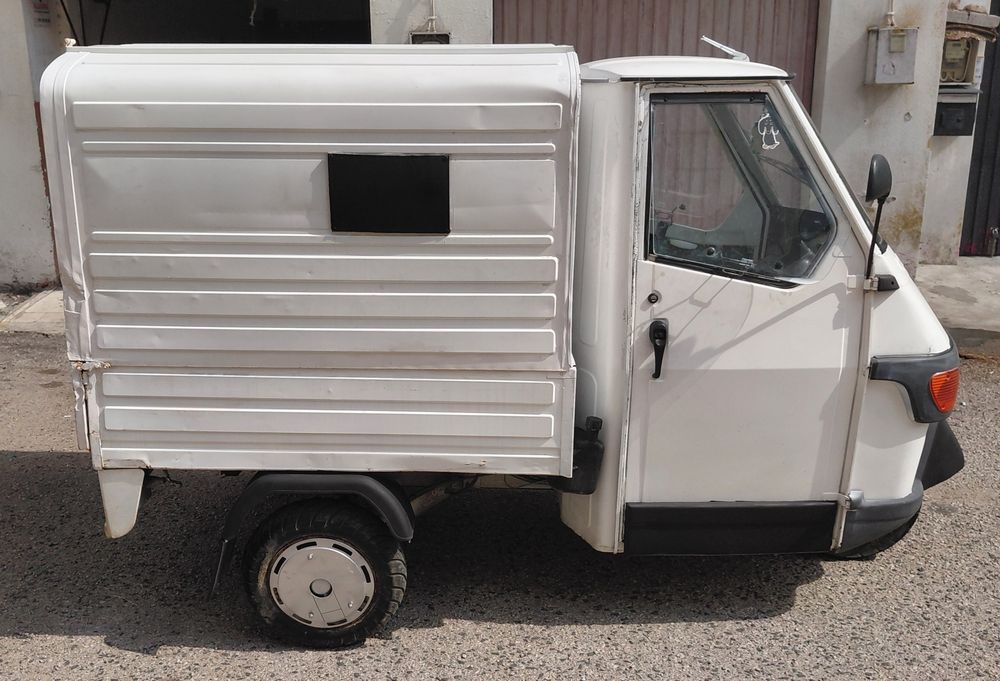 Ape 50 piaggio branco