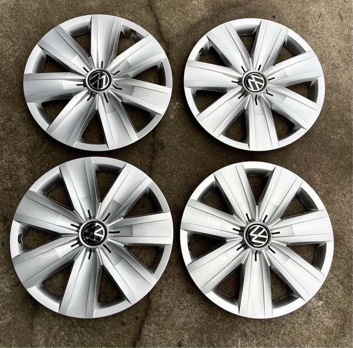 4szt Kołpaki 16” Oryginalne VW Volkswagen kolpaki VAG r16