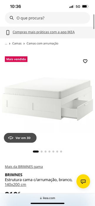 Cama Brimnes IKEA