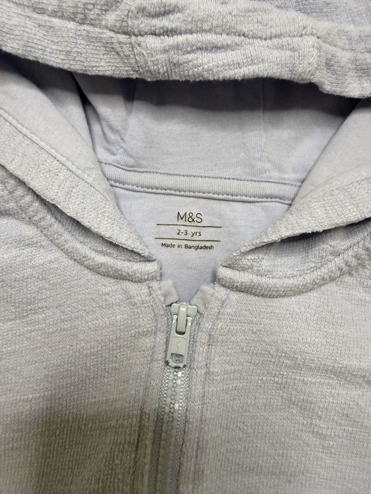 Liliowa bluza 98 M&S