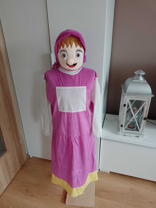 NOWY strój karnawałowy MASZA MASZY kostium przebranie  152/158 (34)