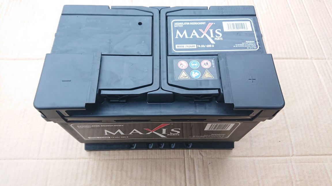 ➤➤ Batterie Maxis 72 Ah / 680 A Neuf - Gdansk