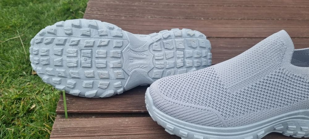 Buty męskie letnie wsuwane przewiewne