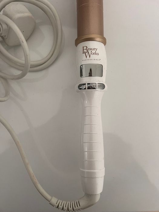 Modelador de Caracóis Beauty Works Profissional – Bom Estado