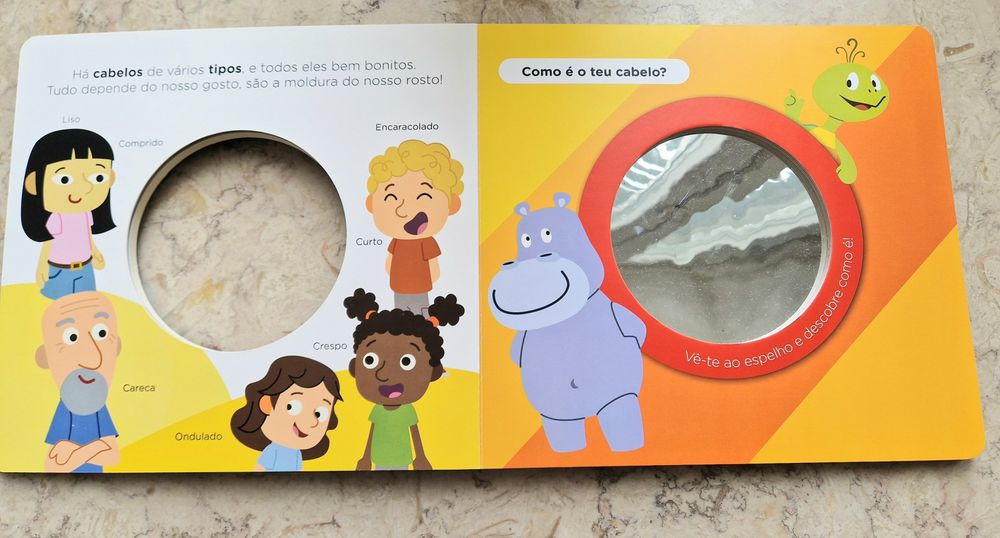 Livro Panda Todos diferentes todos iguais brinquedos bebé criança