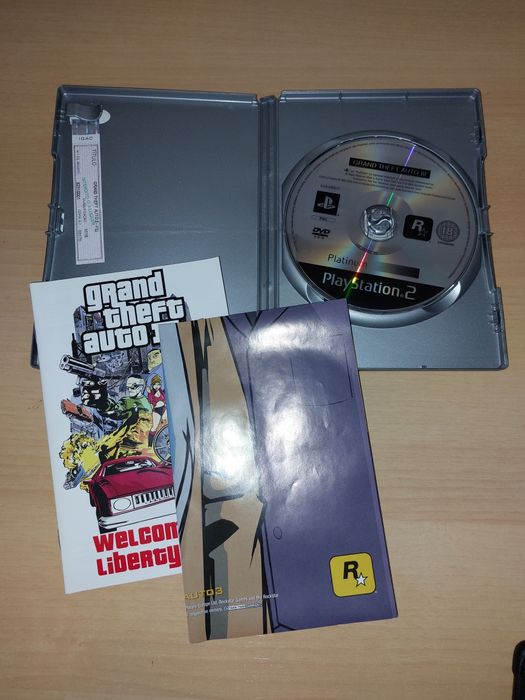 PS2 Game (PlayStation 2) Grand Theft Auto 3 / III (Like New)64750565949699122