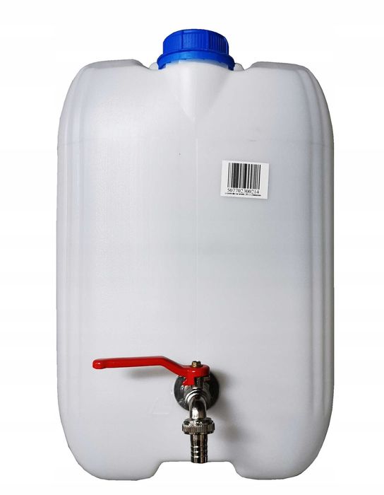 POJEMNIK Bańka Kanister na Wodę 20L z Kranem Zbiornik Kamping TIR